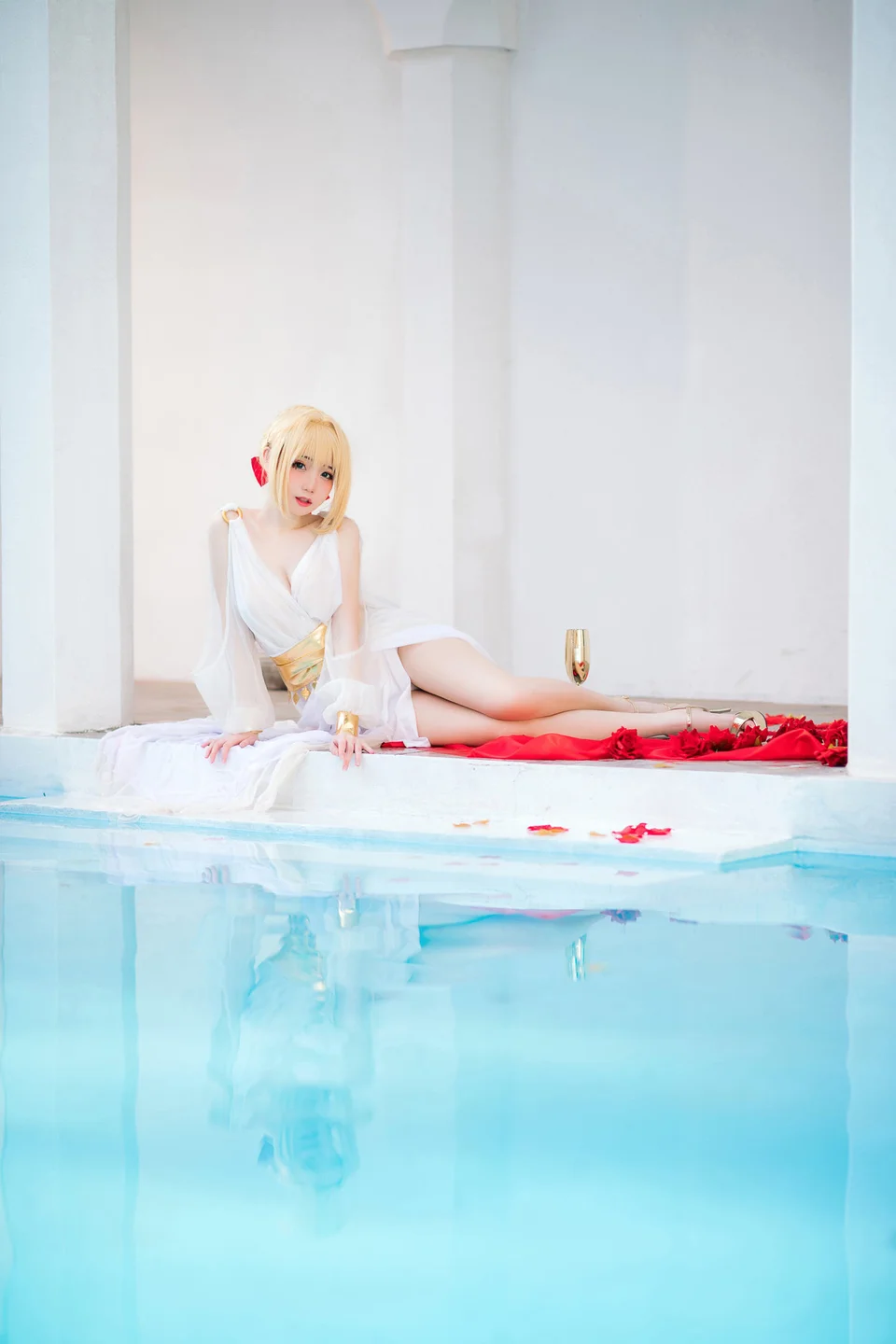 焖焖碳 - FGO·尼禄 礼服 [27P-270MB] tg@simisebaisi 【丝足阁】021.webp